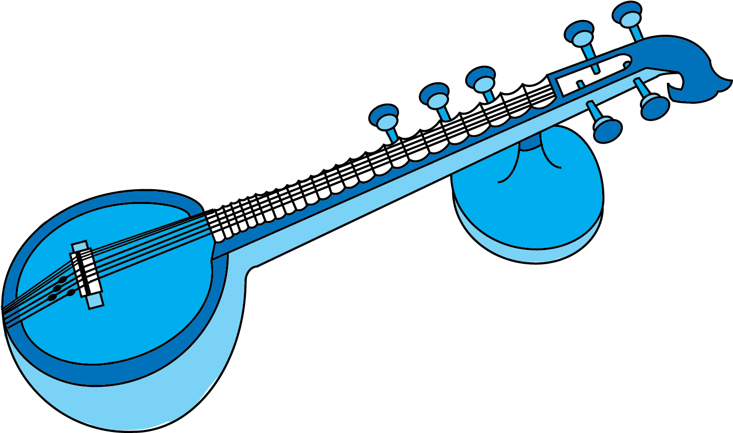 Veena Clipart, HD Png Download PNG image with a transparent background, free high-resolution download
