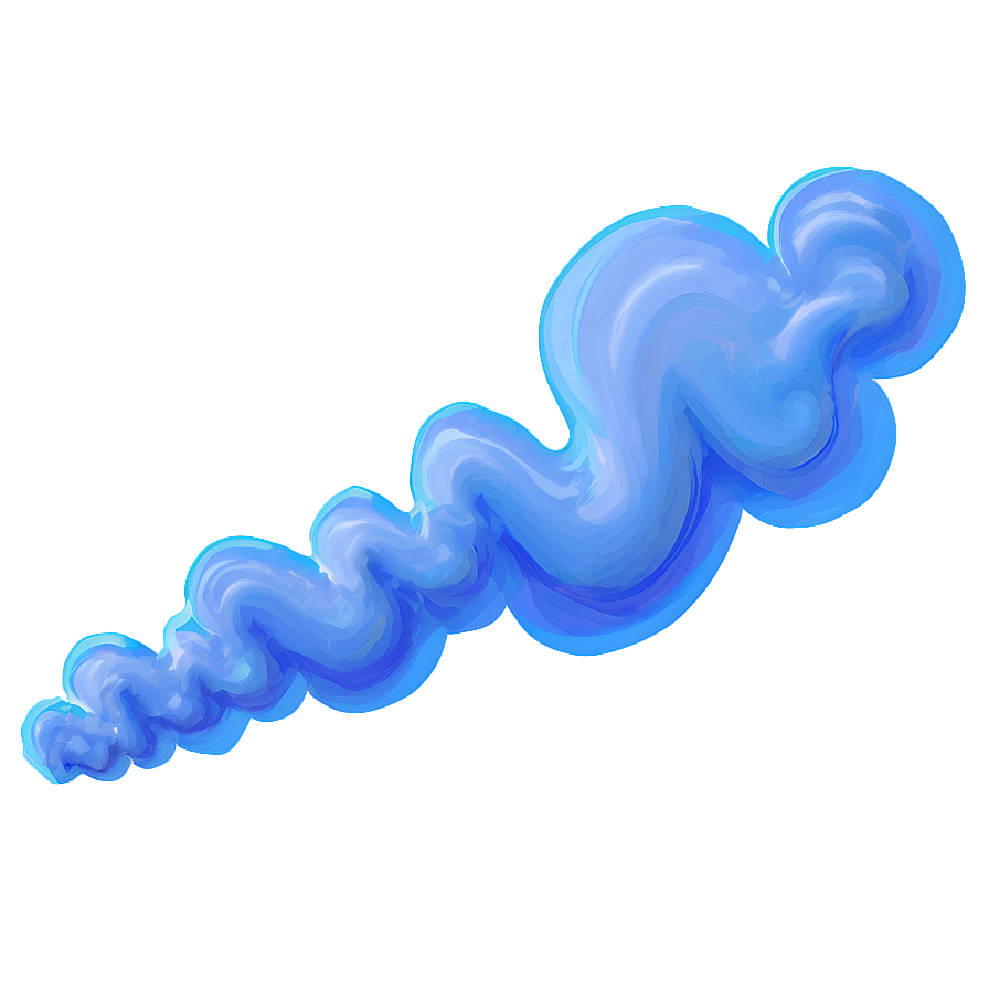 Blue Smoke Dream Png Gqi