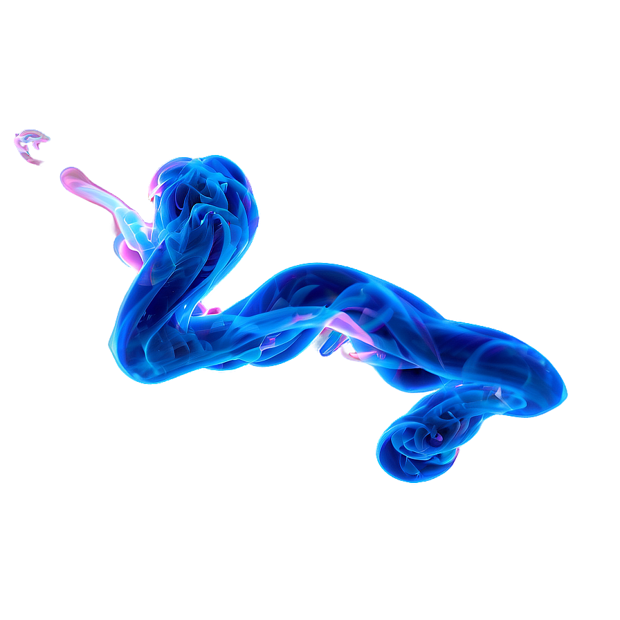 Blue Smoke Effect Png 35