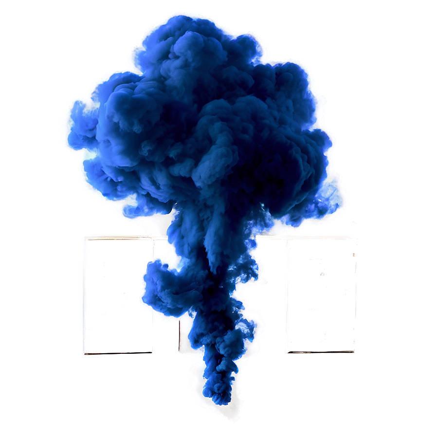 Blue Smoke Effect PNG tvm PNG with transparent background