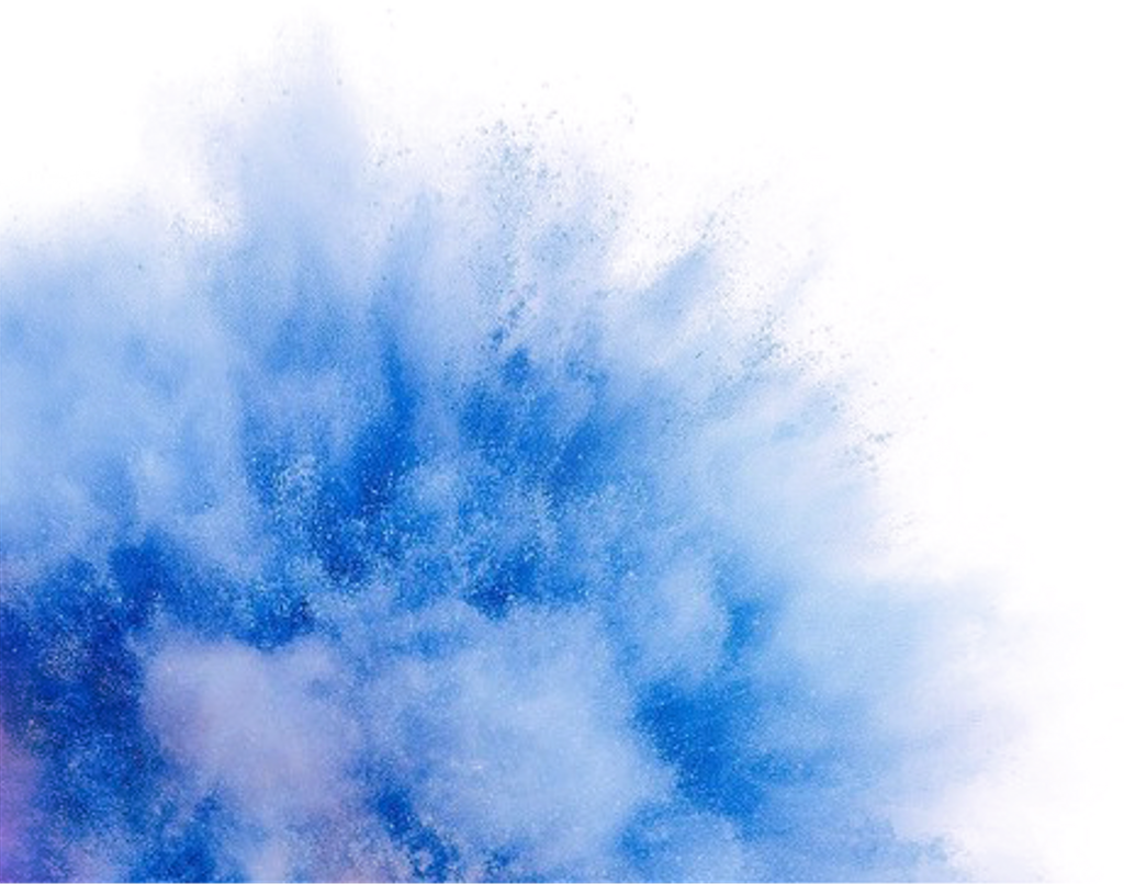 Blue Smoke Texture PNG with transparent background
