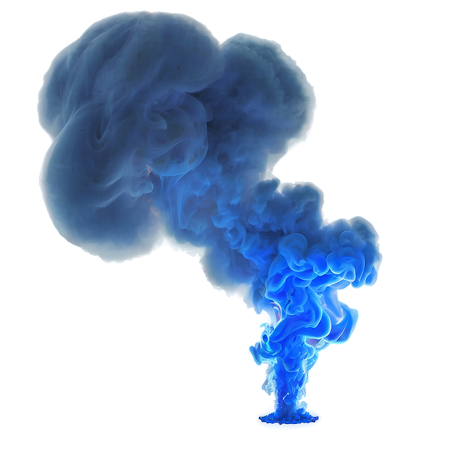 Blue Smoke Transparent Png 37