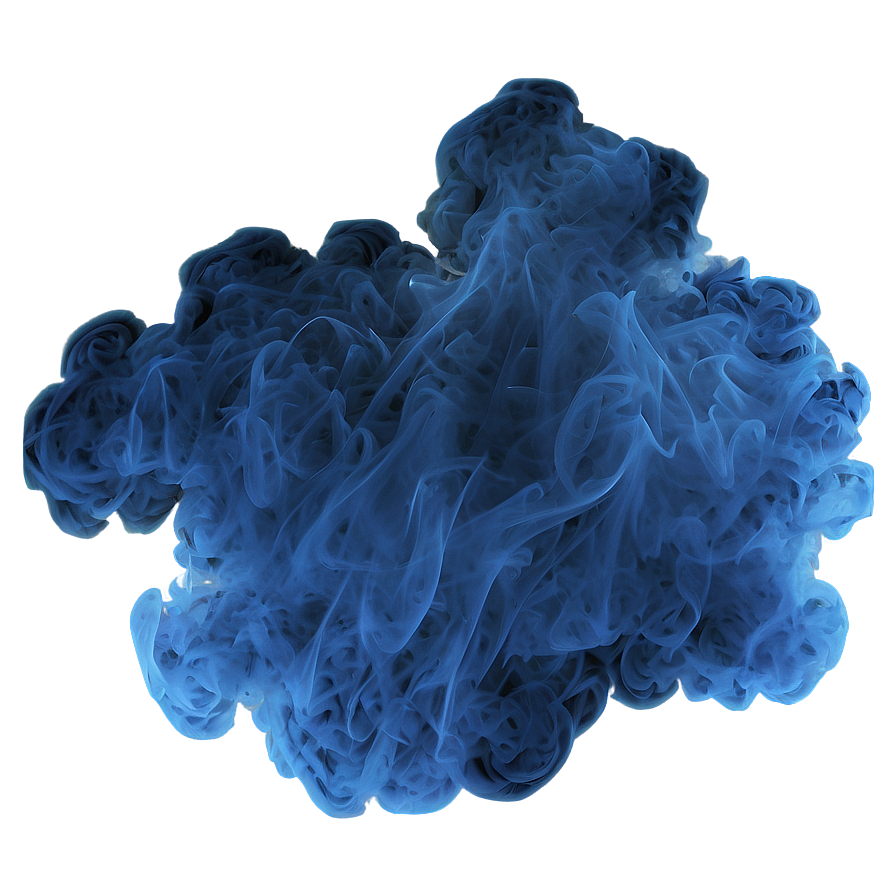 Blue Smoke Veil Png 57