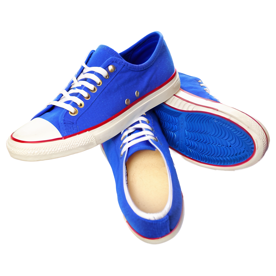 Blue Sneakers Png 14