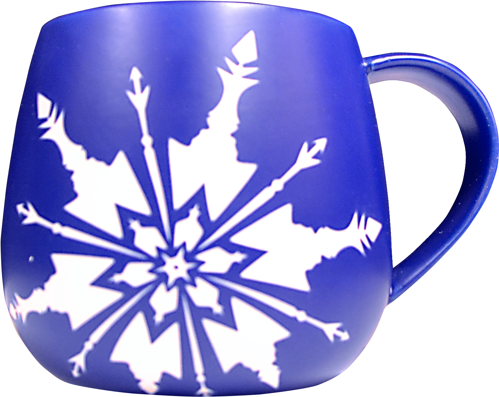 Blue Snowflake Mug