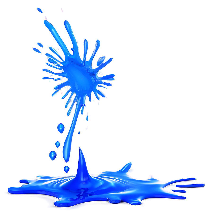 Blue Sparkle Splash Png Yax33