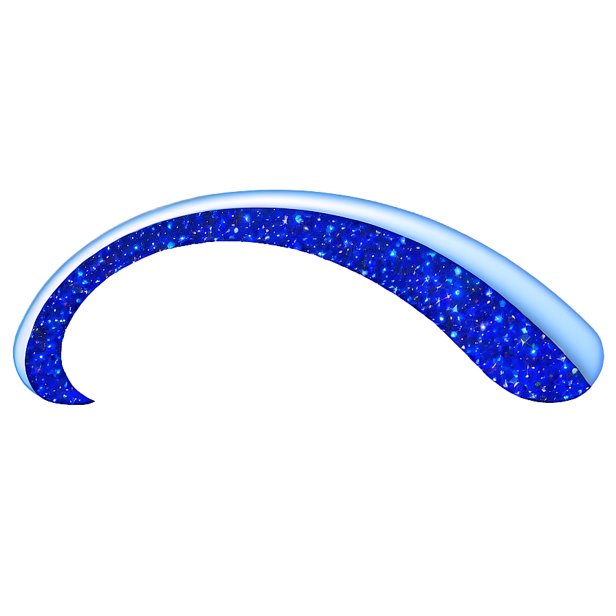 Blue Sparkle Wave Png 06262024