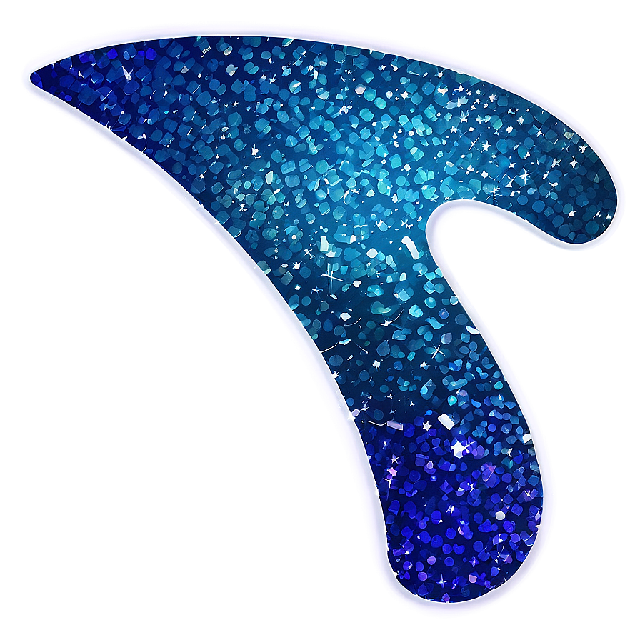 Blue Sparkle Wave Png 4