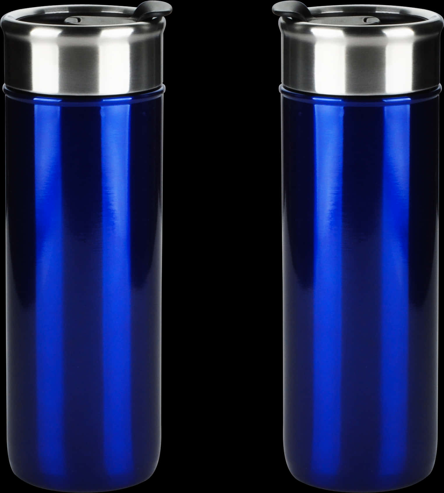 Blue Stainless Steel Tumblers