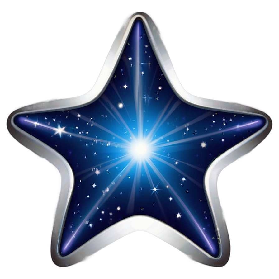 Blue Star Icon PNG 05252024 PNG image with a transparent background, free high-resolution download
