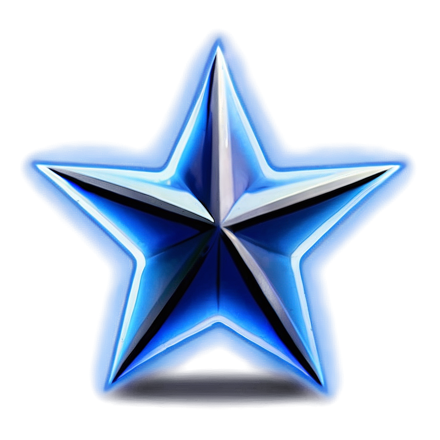 Blue Star Icon PNG cuc PNG image with a transparent background, free high-resolution download
