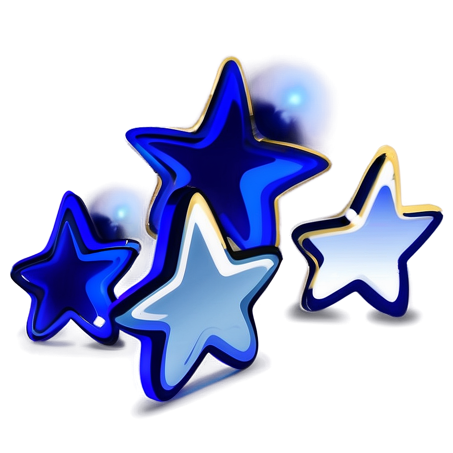 Blue Stars Clipart Png Xfg