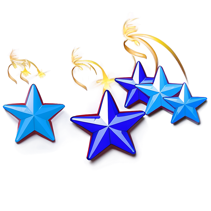 Blue Stars Graphic Png Asg56