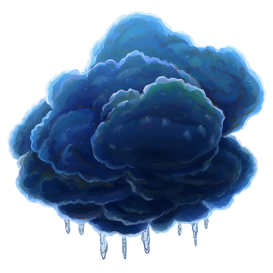 Blue Storm Clouds Png Shr96