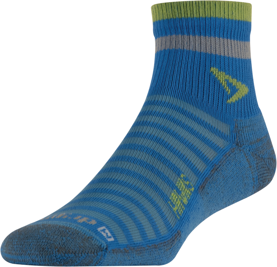 Blue Striped Sport Sock