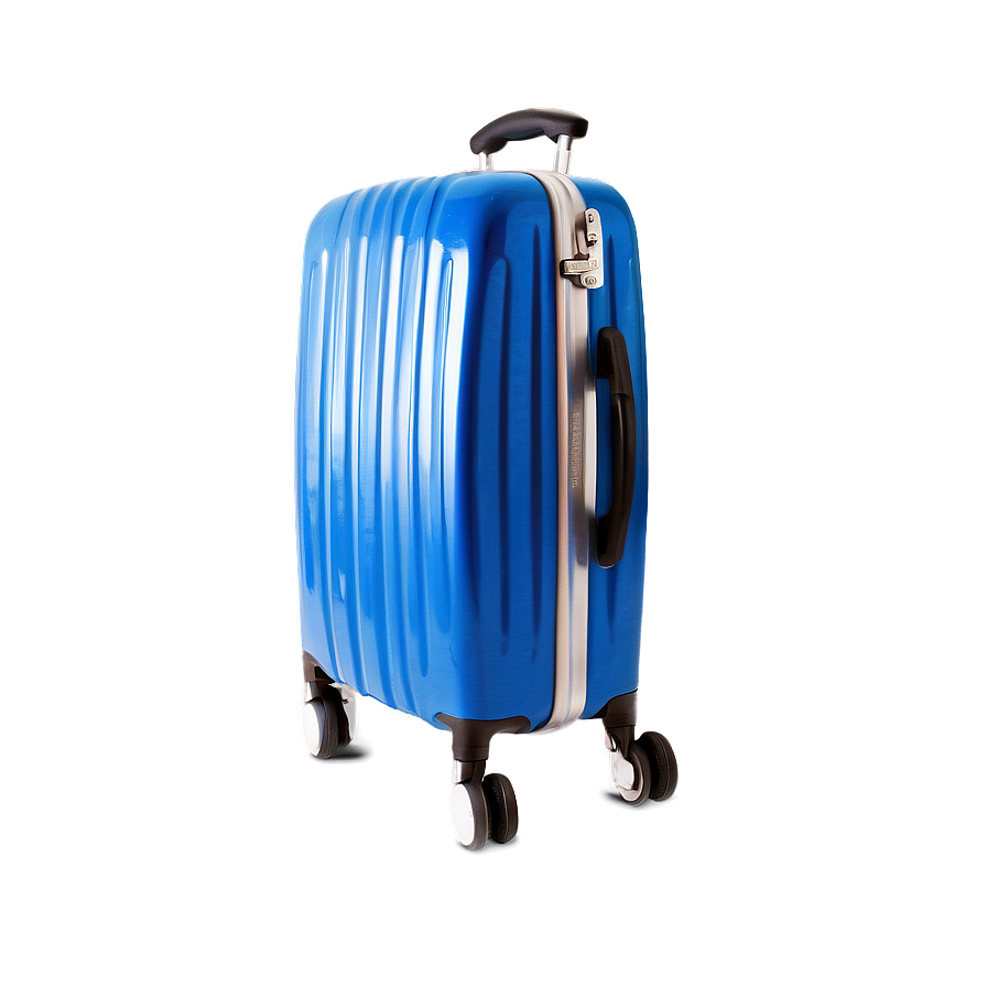 Blue Suitcase Png 05252024