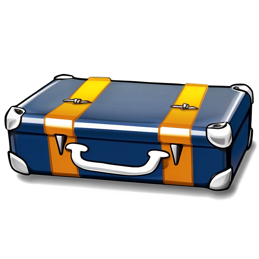 Blue Suitcase Png 52