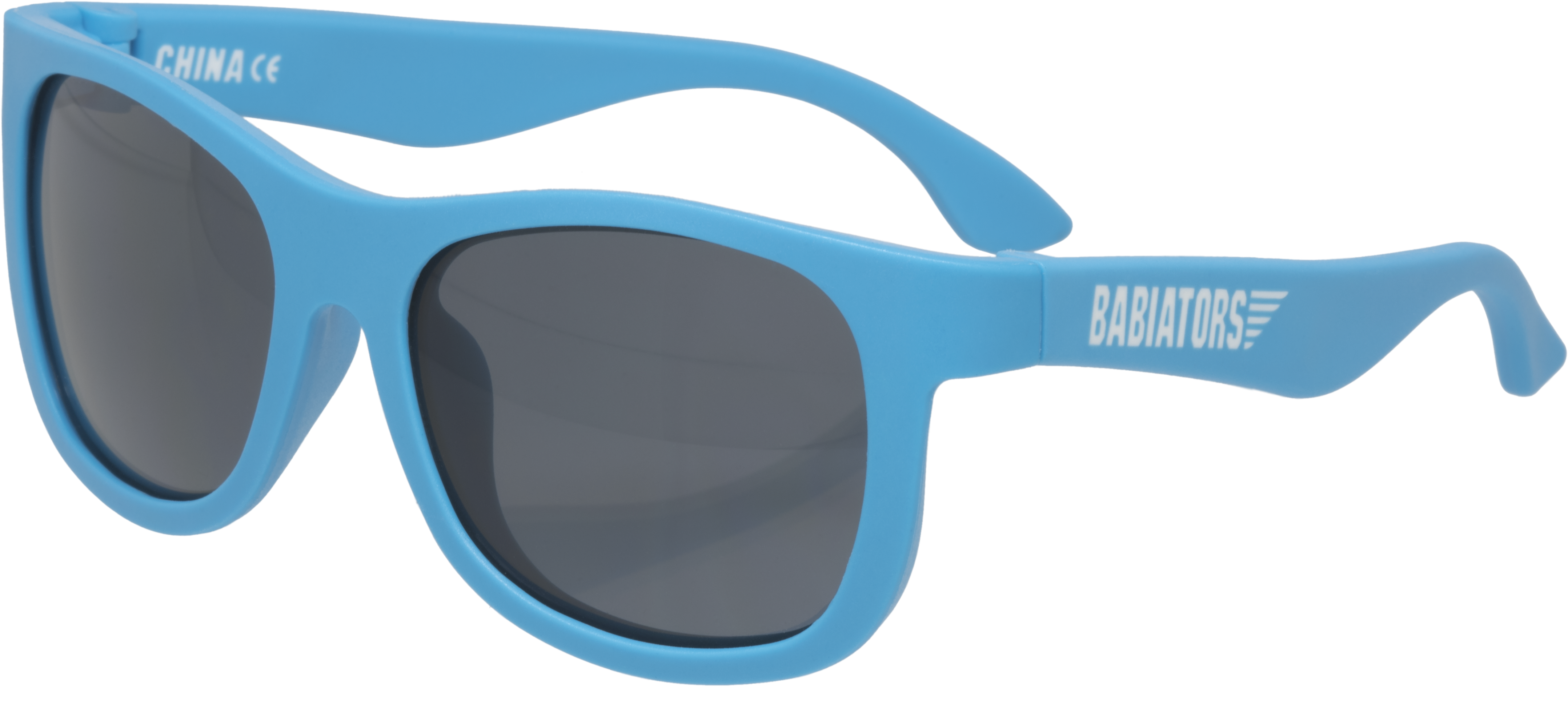 Blue Sunglasses Product View PNG with transparent background