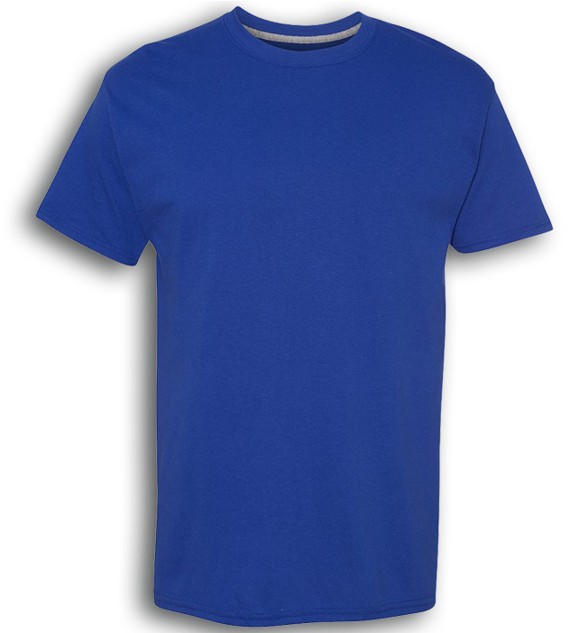 Blue T Shirt Template