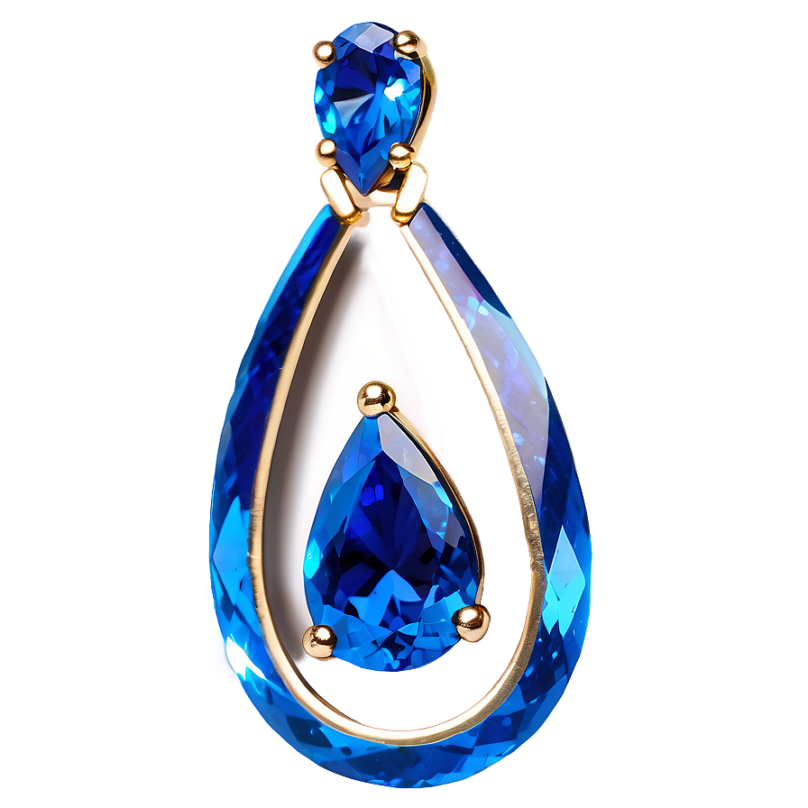 Blue Teardrop Png 41