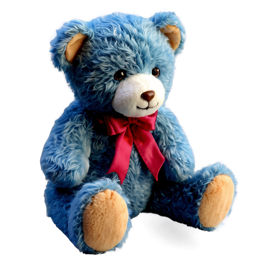 Blue Teddy Bear PNG 27 PNG with transparent background