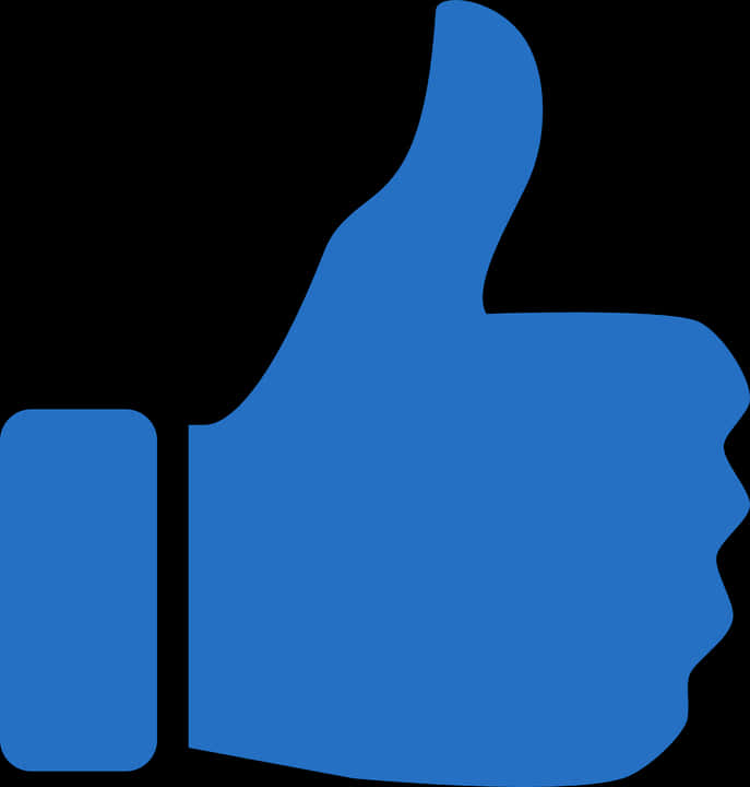 Blue_ Thumb_ Up_ Symbol