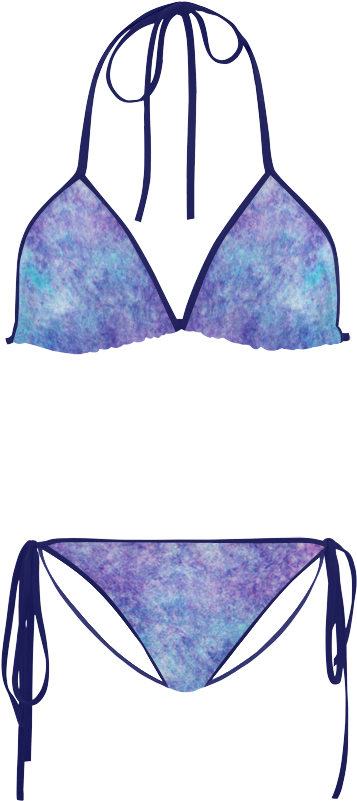 Personalized Custom Design Watercolor Texture Custom - Chicken Bikini PNG image with a transparent background, free high-resolution download
