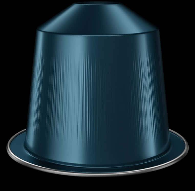 Blue Top Hat Graphic