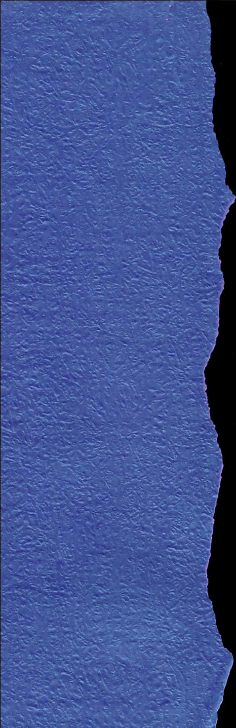 Blue Torn Paper Edge