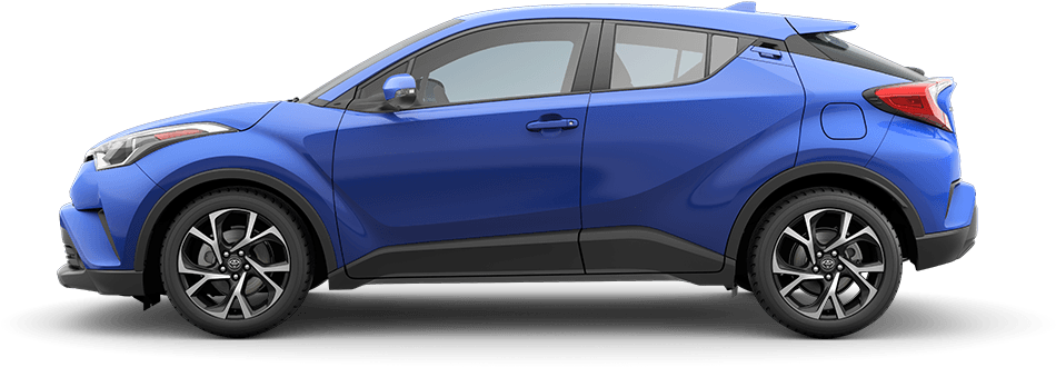 Blue Eclipse Metallic - Toyota Chr 2019 Black, HD Png Download PNG with transparent background