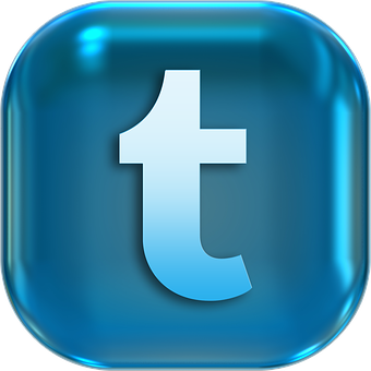 Blue Tumblr Icon