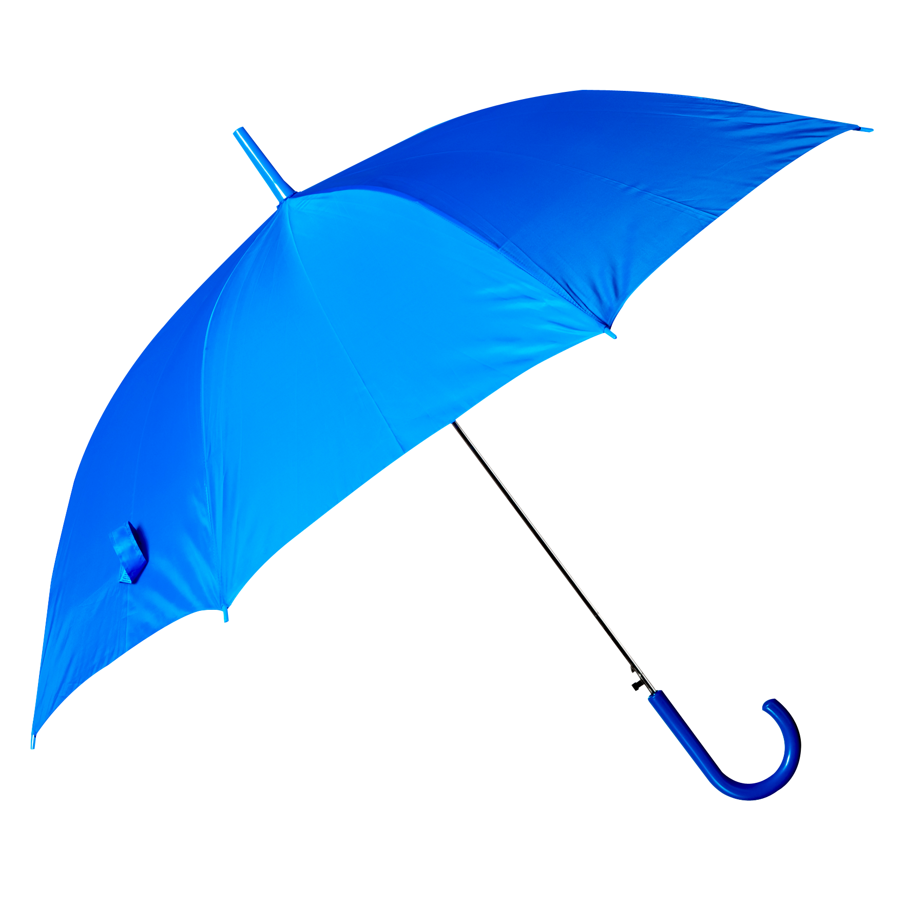 Blue Umbrella Isolated Background PNG with transparent background
