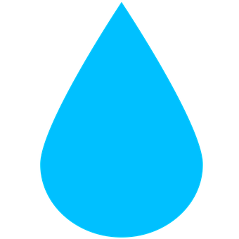 Blue Water Drop Icon