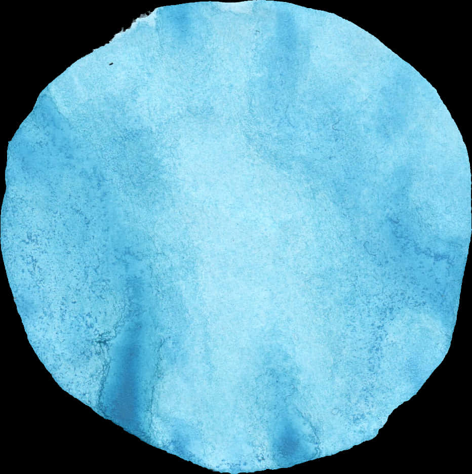 Blue Watercolor Circle Texture