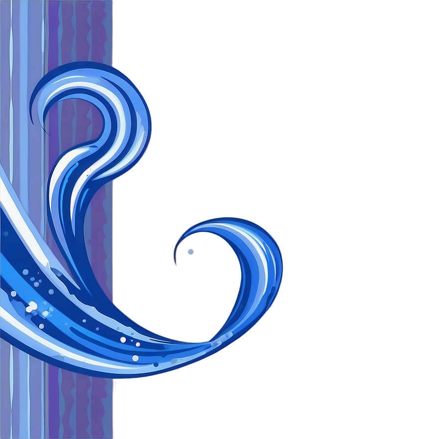 Blue Wave Clipart Png Hir