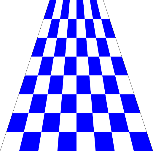 Blue White Checkered Pattern