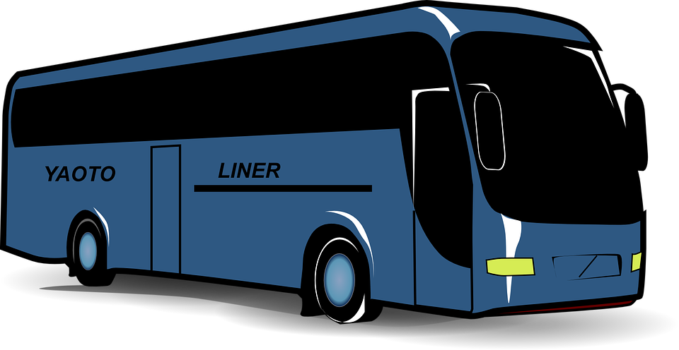 Bus, Public Transport, Transport, Mobile Home, Travel - Tour Bus Clip Art, HD Png Download PNG image with a transparent background, free high-resolution download