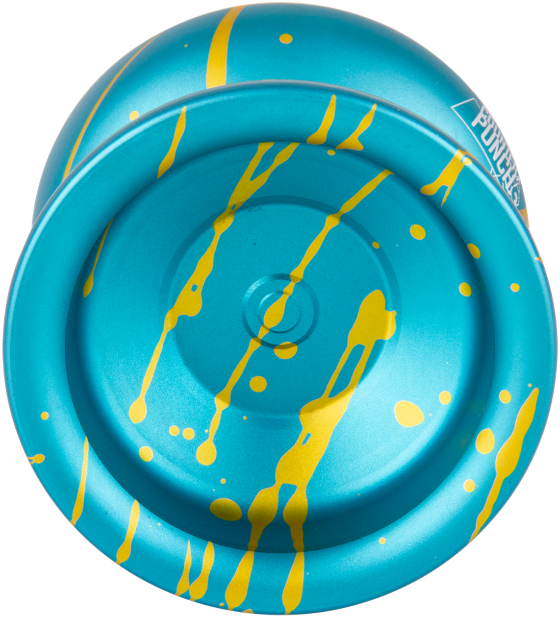 Blue Yellow Splashed Yoyo