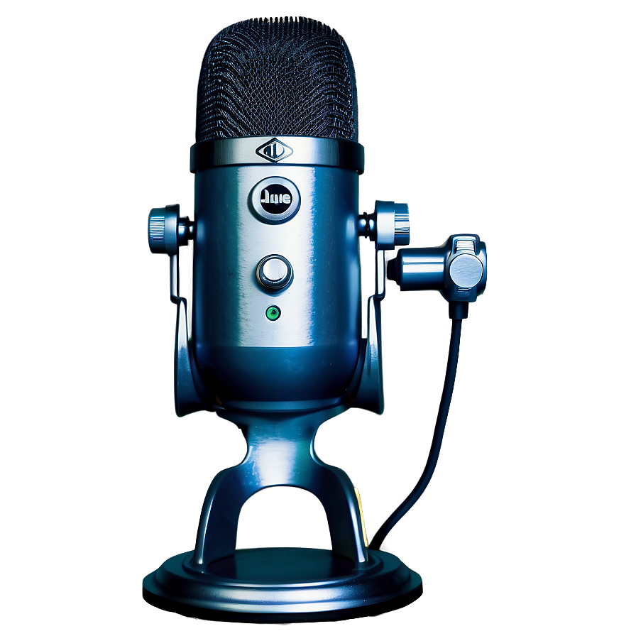 Blue Yeti Studio Mic Png 06282024