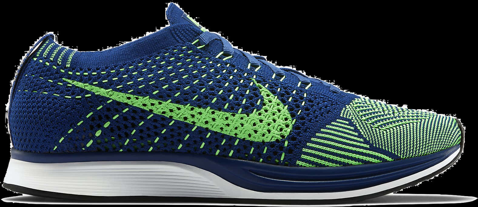 Blueand Green Athletic Sneaker