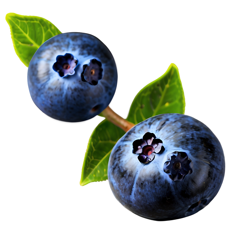 Blueberries In Nature Png Nhy