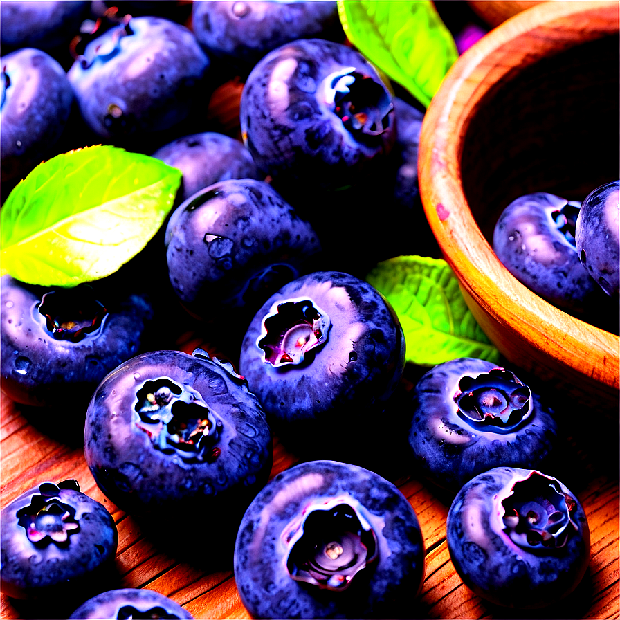 Blueberry Artisanal Preparation Png Cqj