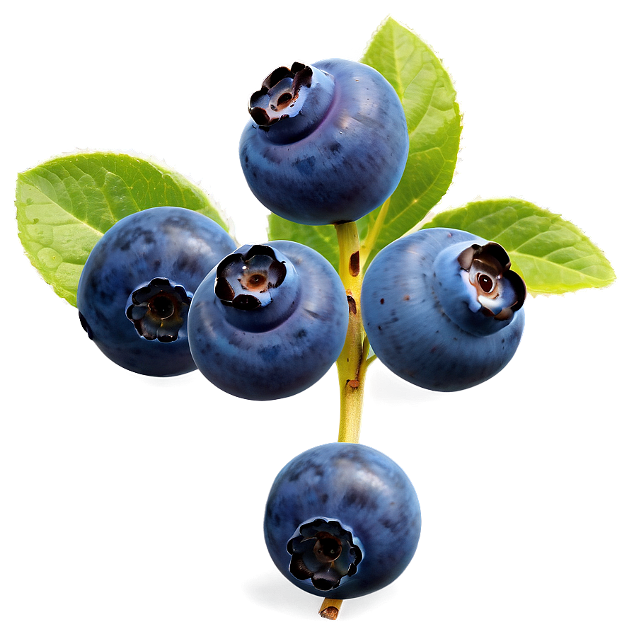 Blueberry Cluster PNG deg23 PNG with transparent background