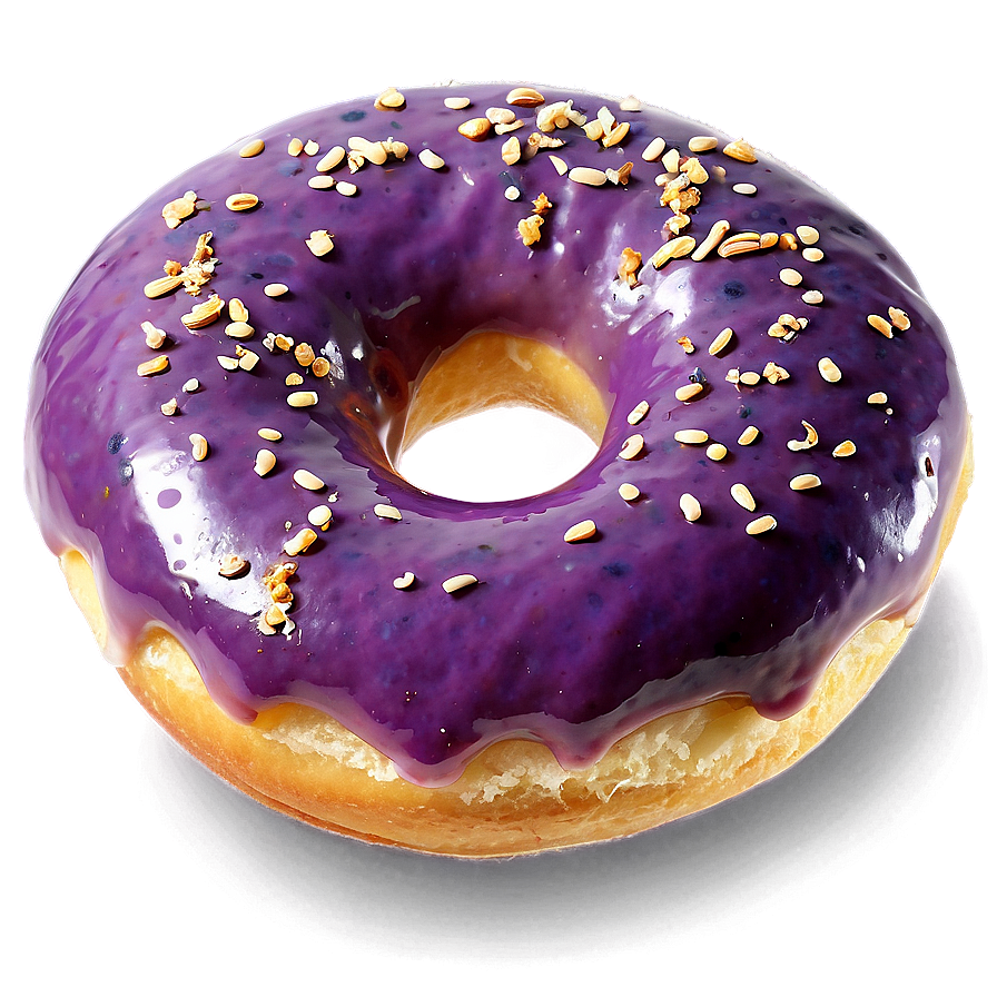 Blueberry Lemon Donut Png Kjb17