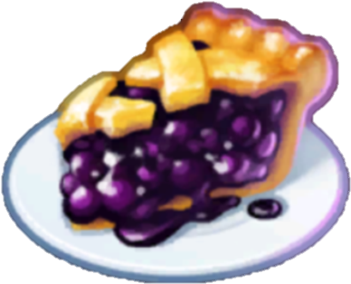 Food Street Wiki - Blueberry Pie, HD Png Download PNG with transparent background