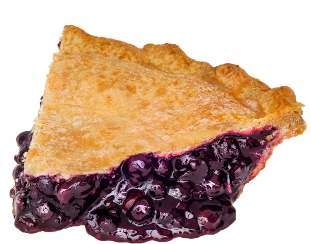 Blueberry Pie Png - Slice Of Blueberry Pie, Transparent Png PNG with transparent background