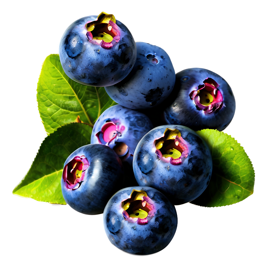 Blueberry Pile PNG 05242024 PNG with transparent background