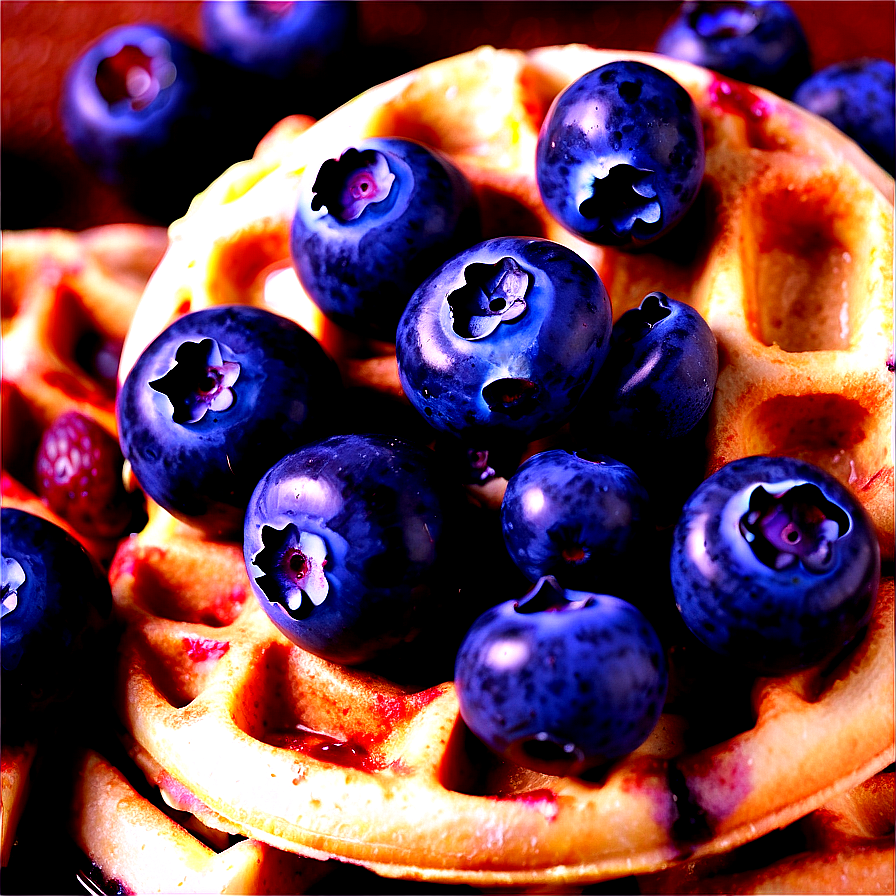 Blueberry Waffle Delight Png 15