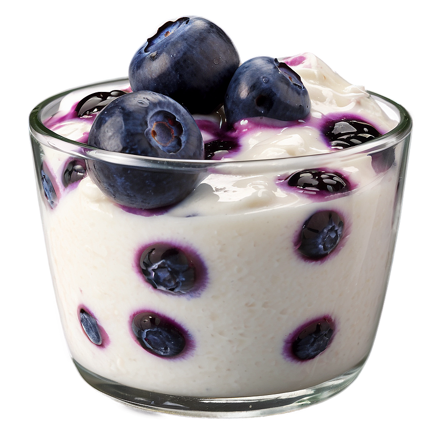 Blueberry Yogurt Png 05242024