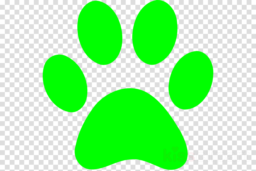 Blues Clues Green Paw Print